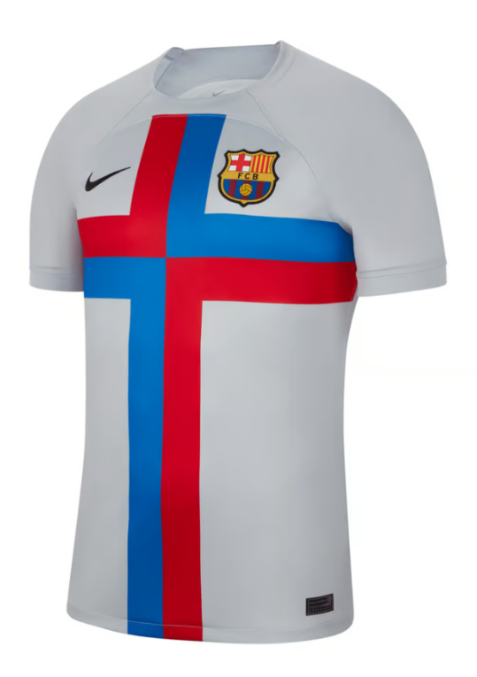 FC Barcelona Trikot 3rd 2022/2023 Grau