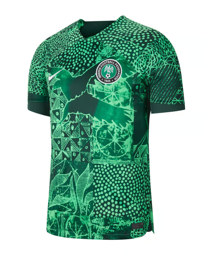 Nigeria Trikot Home 2022 Grün